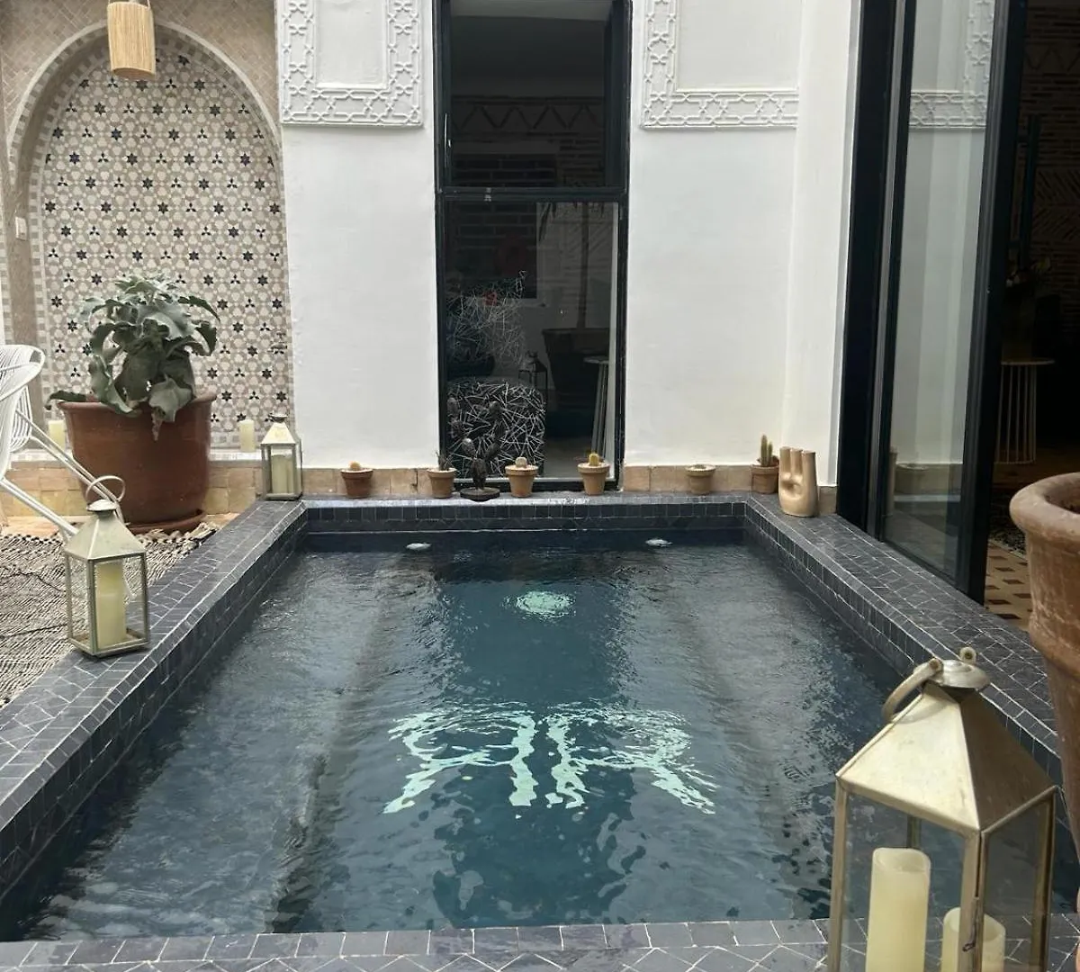 Dom wakacyjny Riad Les Jardins De Kenza, Idealement Situe, 5 Minutes De La Place Jemaa El Fna Marrakesz